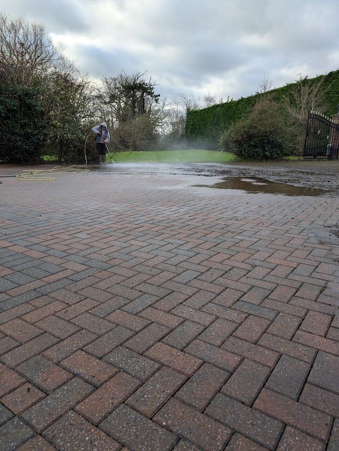 Commercial Jet Washing in Cuffley
