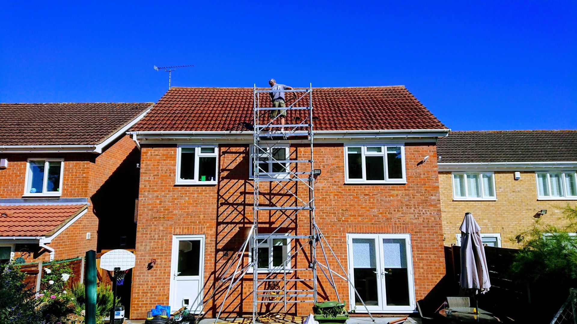 Commercial Roof Cleaning in Cuffley